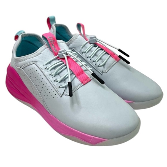 CLOVE Limited Edition Electron Rose Blue Pink Nurse Sneakers Shoes NEW Size 7.5 - Picture 14 of 14
